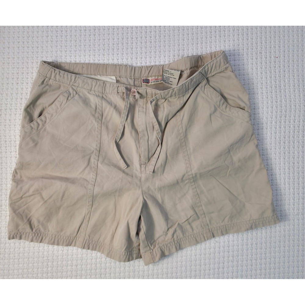 Faded Glory Authentic Shorts Womens 6 Beige Cotton